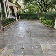 Slate driveway cleaning 1